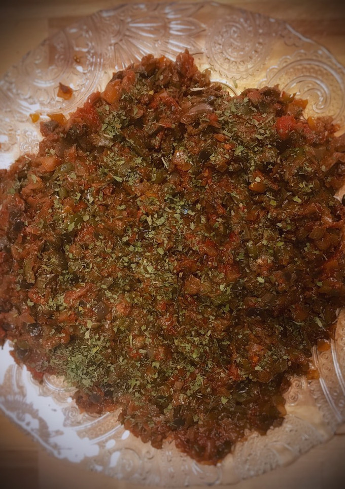Una foto de Caviar de berenjena —receta rusa—
