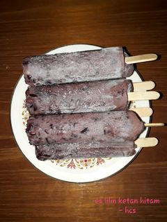 Foto resep Es Lilin Ketan Hitam