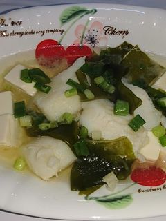 味噌魚片湯(簡單料理) 的食譜成品照片