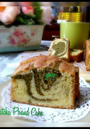 Foto resep 🍰Matcha Pound Cake🍵