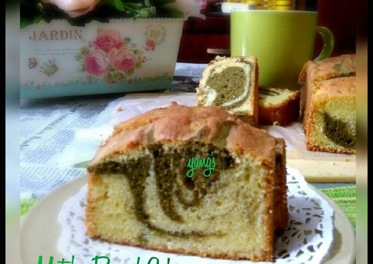 Resep 🍰Matcha Pound Cake🍵 Anti Gagal