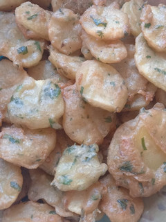 A picture of Homemade bhajia.