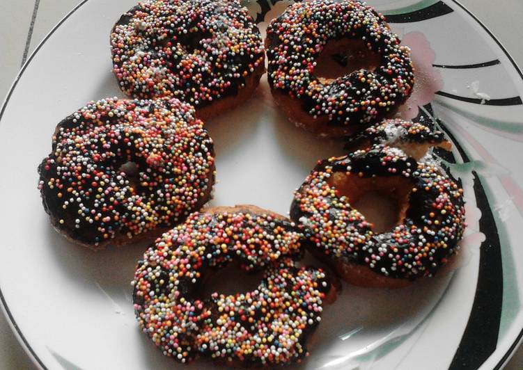 Donat cokelat happy anti gagal