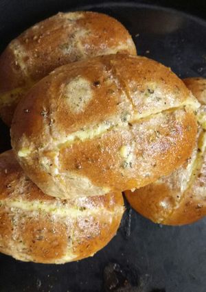 Foto resep Korean garlic cheese bread versi #1 manis