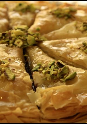 A picture of Baklava.