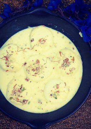 રસ મલાઈ (Ras malai recipe in gujarati) રેસીપી મુખ્ય ફોટો