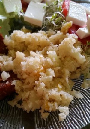 Una foto de Arroz de coliflor