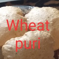A picture of Wheat puri.