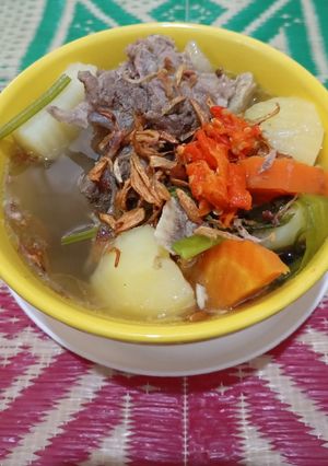 Foto resep Sop Daging&Tulangan Bening