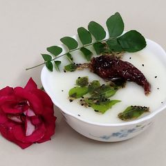 A picture of Dahi Pakhala !!.