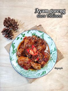 Foto resep Ayam Goreng Saos Thailand