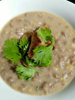 A picture of Cream pigeon peas Soup.