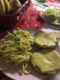Milanesas de calabaza