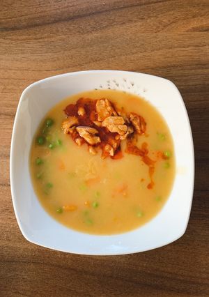 Zöldborsófőzelék recept fotója