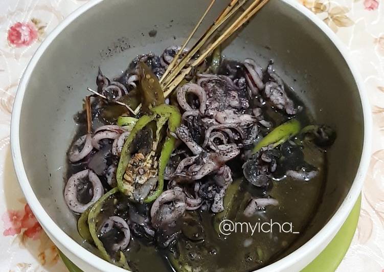 Cumi Hitam Cabe Ijo