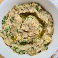 A picture of Baba Ghanoush.