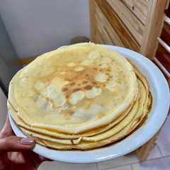 Una foto de 🥞 Panqueques sin TACC (rinde 6 a 8 unidades)