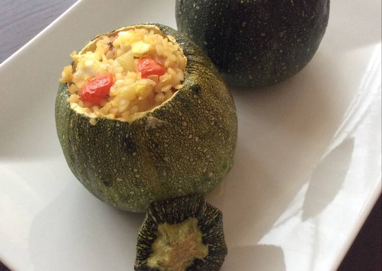 Step-by-Step Guide to Prepare Homemade Stuffed Round Zucchini