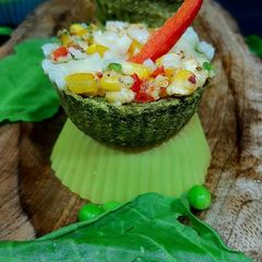 A picture of 🥬હરાભરા કબાબ કપ્સ🥬 (Harabhara Kebab Cups Recipe In Gujarati).