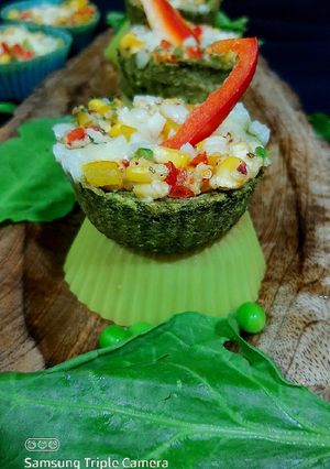 A picture of 🥬હરાભરા કબાબ કપ્સ🥬 (Harabhara Kebab Cups Recipe In Gujarati).