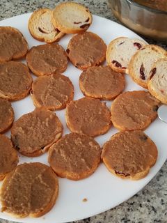 Una foto de Paté de berenjena y manzana
