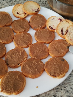 Una foto de Paté de berenjena y manzana