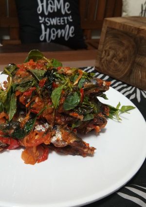 Foto resep Ikan pindang sambel tomat kemangi