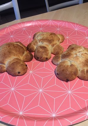 Une photo de Brioche nature filante, sans beurre, sans œuf