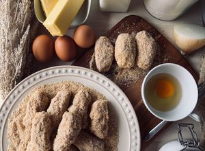 Una foto de Croquetas de pollo caseras 🐓