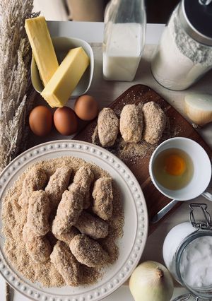 Una foto de Croquetas de pollo caseras 🐓
