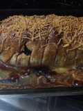 Rollo de carne crocante