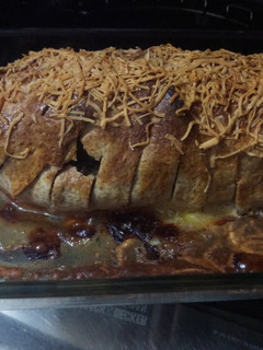 Una foto de Rollo de carne crocante
