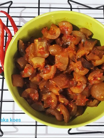 Cara Mudah Menyiapkan Resep Balado Cecek (kulit sapi) Anti Ribet, Lezat