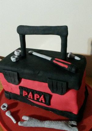 Una foto de Torta para papá