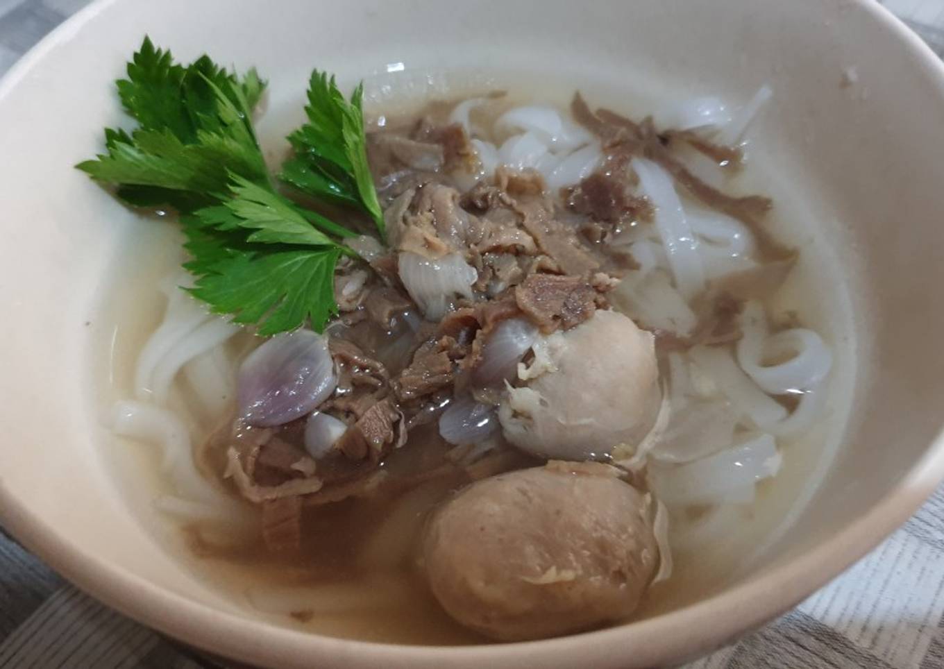 Pho Bo/ vietnamese beef noodle