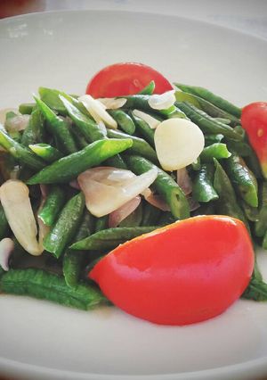 Foto resep Tumis kacang panjang