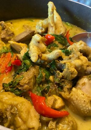 รูปของ แกงเขียวหวานไก่