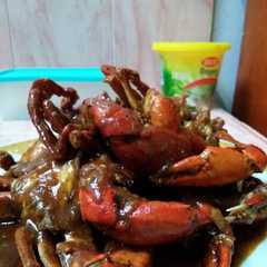 รูปของ Kepiting lada hitam dengan saus padang