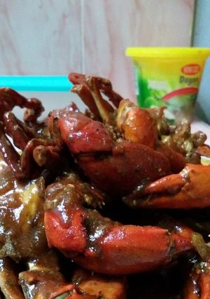 Foto resep Kepiting lada hitam dengan saus padang