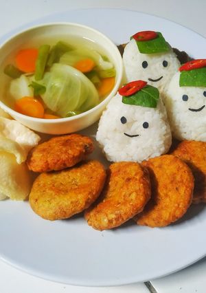 Foto resep Kyaraben Perkedel Tempe Anti Galau