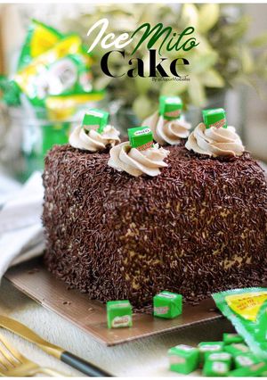 Foto resep Ice Milo Cake