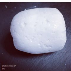 A picture of Homemade Mozzarella Cheese.