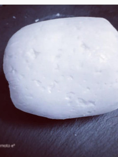 A picture of Homemade Mozzarella Cheese.