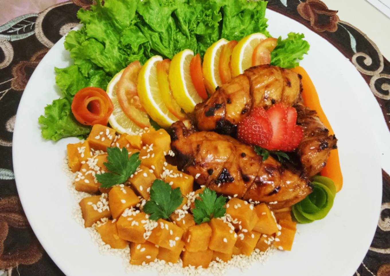 Ayam ibu Quinja goreng