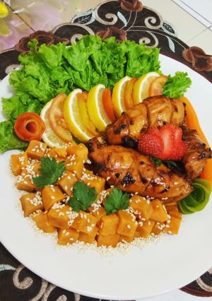 Foto resep Ayam bakar Ala Bunda Queenza