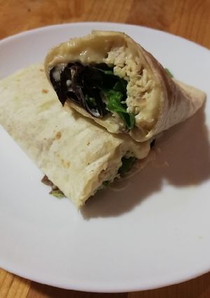 Una foto de Wrap de pollo