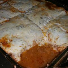 A picture of Meat Lasagna.