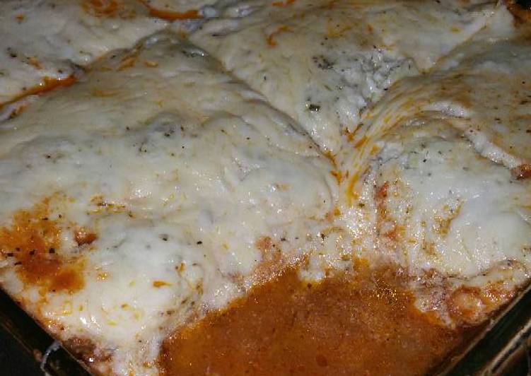 5 Easy Dinner Meat Lasagna