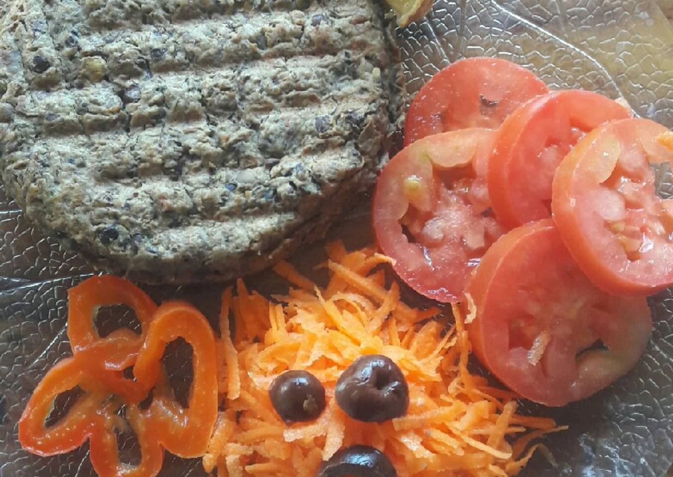 Hamburguesa de lenteja