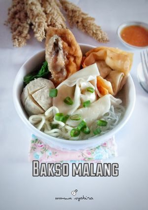 Foto resep Bakso Malang Praktis, Satu Adonan jadi banyak